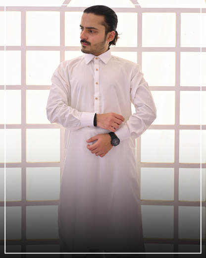 PRIME WHITE - French Collar