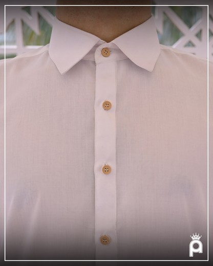 PRIME WHITE - French Collar